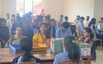 ವಿಶ್ವವಿದ್ಯಾನಿಲಯ ಕಾಲೇಜು ಮಂಗಳೂರು: ವಿದ್ಯಾರ್ಥಿ ಸಂಘದ ಚುನಾವಣೆ