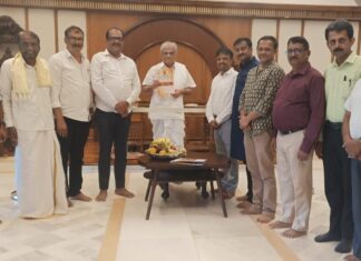 ಪತ್ರಕರ್ತರ ರಾಜ್ಯಮಟ್ಟದ ಕ್ರಿಕೆಟ್ ಪಂದ್ಯಾವಳಿ: ಆಮಂತ್ರಣ ಪತ್ರಿಕೆ ಬಿಡುಗಡೆ