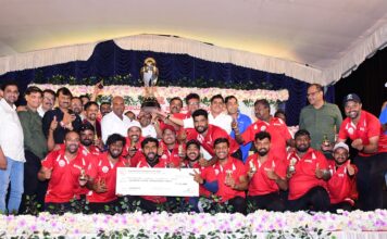 ‘ಬ್ರ್ಯಾಂಡ್ ಮಂಗಳೂರು ರೋಹನ್ ಕಪ್’ -2024’ಕ್ರಿಕೆಟ್ ಪಂದ್ಯಾಟ ಬೆಂಗಳೂರು ನಗರ ಪ್ರಥಮ,ಹಾಸನ ದ್ವಿತೀಯ