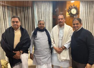 ಕಾ೦ಗ್ರೆಸ್ ವರಿಷ್ಠರನ್ನು ಭೇಟಿಯಾದ ಉಪಾಧ್ಯಕ್ಷ ಬಿ. ರಮನಾಥ ರೈ