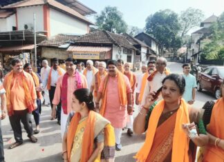 ಮಂಗಳೂರಿನಲ್ಲಿ ಅಯೋಧ್ಯೆ ಕರಸೇವಕರಿಗೆ ನಮೋ ಬ್ರಿಗೇಡ್ ಸನ್ಮಾನ