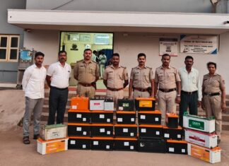 ವಾಹನಗಳ ಬ್ಯಾಟರಿ ಕಳ್ಳತನ ಆರೋಪಿಯ ಬ೦ಧನ: 3,90,000 ರೂ. ಮೌಲ್ಯದ ಸೊತ್ತು ವಶ
