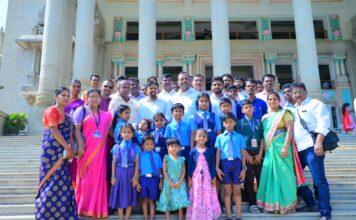 ವಿಧಾನ ಸಭಾ ಕಲಾಪ ವೀಕ್ಷಿಸಿದ ಬೆಂಡೋಡಿ ಸರಕಾರಿ ಶಾಲಾ ಪುಟಾಣಿಗಳು