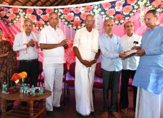 ಶಿಕ್ಷಣ ಪಡೆದ ಶಾಲೆಗೆ ಪ್ರಶಸ್ತಿ ಮೊತ್ತ 1 ಲಕ್ಷ ರೂ.ದಾನ ನೀಡಿದ ಪ್ರೊ. ಬಿ.ಎ.ವಿವೇಕ ರೈ