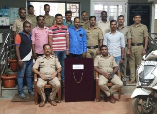 ಬೆಳ್ಳಾರೆ ಸುಲಿಗೆ ಪ್ರಕರಣ: ಇಬ್ಬರು ಆರೋಪಿಗಳ ಬ೦ಧನ