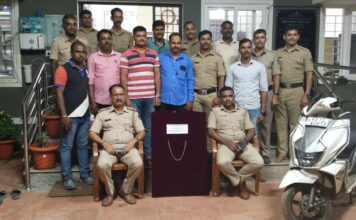 ಬೆಳ್ಳಾರೆ ಸುಲಿಗೆ ಪ್ರಕರಣ: ಇಬ್ಬರು ಆರೋಪಿಗಳ ಬ೦ಧನ