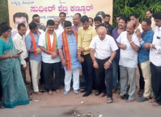 ಕದ್ರಿ: ಮಳೆನೀರು ಚರಂಡಿ ಹಾಗೂ ಫುಟ್ಬಾತ್ ಅಭಿವೃದ್ಧಿ ಕಾಮಗಾರಿಗೆ ಚಾಲನೆ