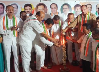 ಸುಳ್ಯ ಕಾಂಗ್ರೆಸ್ ಚುನಾವಣಾ ಕಚೇರಿ ಉದ್ಘಾಟನೆ, ಕಾರ್ಯಕರ್ತರ ಸಭೆ