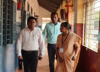 ಎಸ್ ಎಸ್ ಎಲ್ ಸಿ ಪರೀಕ್ಷೆ: ಪರೀಕ್ಷಾ ಕೇಂದ್ರಕ್ಕೆ ಜಿಲ್ಲಾಧಿಕಾರಿ ಭೇಟಿ