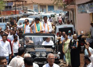 ವಿಟ್ಲ ಪೇಟೆಯಲ್ಲಿ ಕಾಂಗ್ರೆಸ್ ರೋಡ್ ಶೋ