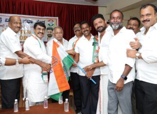 ಬೆಳುವಾಯಿಯಲ್ಲಿ ಕಾಂಗ್ರೆಸ್ ಪ್ರಚಾರ ಸಭೆ
