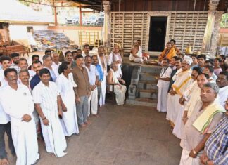 ಶಿಬರೂರು ಕ್ಷೇತ್ರದಲ್ಲಿ ಮಹಾ ಸಂಪ್ರೋಕ್ಷಣೆ, ಮಂಗಳ ಮಂತ್ರಾಕ್ಷತೆ