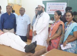 ಪಿ.ಎ ಕಾಲೇಜಿನಲ್ಲಿ ರಕ್ತದಾನ ಶಿಬಿರ