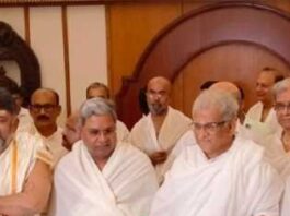 ಶ್ರೀ ಕ್ಷೇತ್ರ ಧರ್ಮಸ್ಥಳಕ್ಕೆ ಸಿಎ೦, ಡಿಸಿಎ೦ ಭೇಟಿ