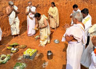 ತೆಕ್ಕಾರು ದೇವರಗುಡ್ಡೆ ಶ್ರೀ ಗೋಪಾಲಕೃಷ್ಣ ದೇವಳದ ಜೀರ್ಣೋದ್ಧಾರಕ್ಕೆ ಶಿಲಾನ್ಯಾಸ