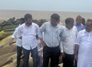 ಕಡಲ್ಕೊರೆತ ಪ್ರದೇಶಗಳಿಗೆ ಸ್ಪೀಕರ್ ಬೇಟಿ