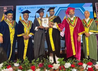 ಪಿ.ಎ ಪ್ರಥಮ ದರ್ಜೆ ಕಾಲೇಜಿನಲ್ಲಿ ಪದವಿ ಪ್ರದಾನ ಕಾರ್ಯಕ್ರಮ