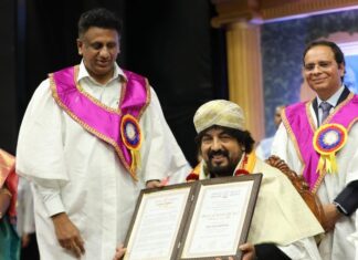 ಸಂಗೀತ ನಿರ್ದೇಶಕ ಗುರುಕಿರಣ್ ಗೆ ಗೌರವ ಡಾಕ್ಟರೇಟ್ ಪ್ರದಾನ