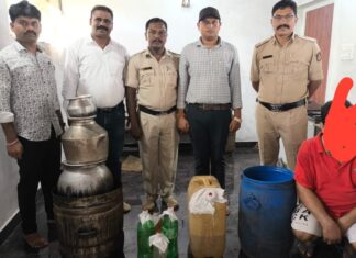 ಅಬಕಾರಿ ಕಾರ್ಯಾಚರಣೆ : ಮದ್ಯ, ಗಾಂಜಾ ವಶ