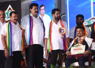 ಶ್ರೀನಿವಾಸ್ ನಾಯಕ್ ಇಂದಾಜೆ ಅವರಿಗೆ ಪತ್ರಿಕಾ ರಂಗದ ಸಾಧಕ ಪುರಸ್ಕಾರ