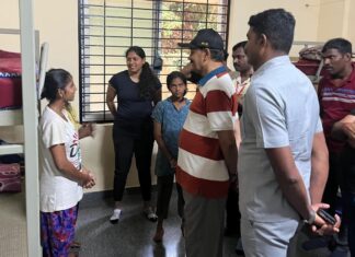 ಉಪಲೋಕಾಯುಕ್ತರಿಂದ ವಿವಿದೆಡೆ ಭೇಟಿ, ಪರಿಶೀಲನೆ