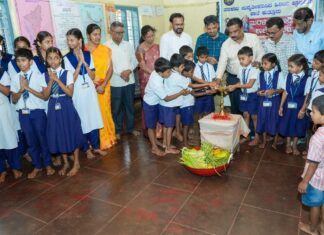 ಜೀವನ ಶಿಕ್ಷಣ ನೀಡುತ್ತಿರುವ ಶಾಲೆ ರಾಜ್ಯಕ್ಕೆ ಮಾದರಿ-ಕೆ.ವಿ.ಪ್ರಭಾಕರ್