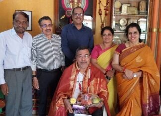 ಹಿರಿಯ ಸಾಹಿತಿ ಡಾ.ಕೆ.ಚಿನ್ನಪ್ಪ ಗೌಡ ಅವರಿಗೆ ಗೌರವಾಪ೯ಣೆ