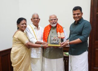 ಪ್ರಧಾನಿ ನರೇಂದ್ರ ಮೋದಿಯವರನ್ನು ಭೇಟಿ ಮಾಡಿದ ಸಂಸದ ಕ್ಯಾ. ಬ್ರಿಜೇಶ್ ಚೌಟ