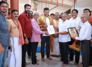 ಶ್ರೀ ಗೋಕರ್ಣ ಪರ್ತಗಾಳಿ ಜೀವೋತ್ತಮ ಮಠದಿಂದ ಭಾರತೀಯ ಸೇನೆಗೆ 1.77 ಲಕ್ಷ ರೂ. ದೇಣಿಗೆ