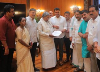 ಕೆಂಪು ಕಲ್ಲು ಹಾಗೂ ಮರಳು ಅಭಾವ: ಸಮಸ್ಯೆ ಬಗೆಹರಿಸಲು ಮುಖ್ಯಮಂತ್ರಿಗಳಿಗೆ ಬಿಜೆಪಿ ನಿಯೋಗ ಮನವಿ