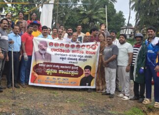 ವಿಕಸಿತ ಭಾರತ ಸಂಕಲ್ಪ ಅಭಿಯಾನದ ಪ್ರಯುಕ್ತ ಸ್ವಚ್ಛತಾ ಕಾರ್ಯಕ್ರಮ