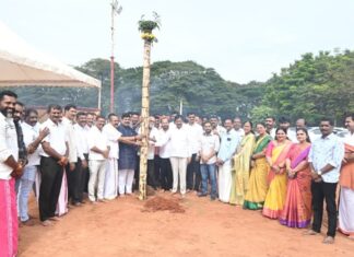 ಕುಡ್ಲದ ಪಿಲಿಪರ್ಬ: ಚಪ್ಪರ ಮುಹೂರ್ತ