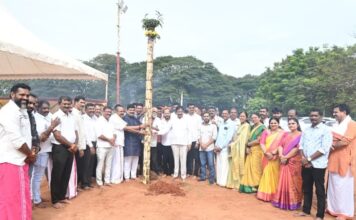 ಕುಡ್ಲದ ಪಿಲಿಪರ್ಬ: ಚಪ್ಪರ ಮುಹೂರ್ತ