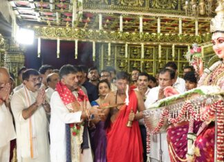ಕುದ್ರೋಳಿ ಶ್ರೀ ಗೋಕರ್ಣನಾಥ ಕ್ಷೇತ್ರಕ್ಕೆ ಉಪಮುಖ್ಯಮಂತ್ರಿ ಭೇಟಿ