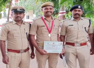 ಗೃಹರಕ್ಷಕರ ಪ್ರವಾಹ ರಕ್ಷಣಾ ತರಬೇತಿ