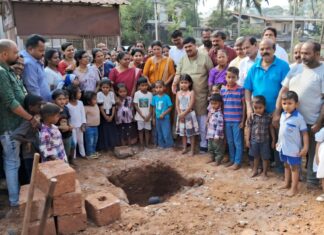 ಮಹಾಕಾಳಿಪಡ್ಪು: ಅಂಗನವಾಡಿ ಕೇಂದ್ರ ಕಟ್ಟಡದ ಕಾಮಗಾರಿ ಗುದ್ದಲಿ ಪೂಜೆ