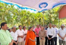 ಮೇ 28ರಂದು ಅಮ್ಮ ಮಂಗಳೂರಿಗೆ : ಚಪ್ಪರ ಮುಹೂರ್ತ