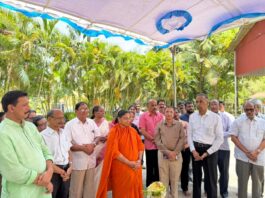 ಮೇ 28ರಂದು ಅಮ್ಮ ಮಂಗಳೂರಿಗೆ : ಚಪ್ಪರ ಮುಹೂರ್ತ