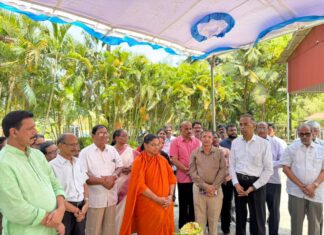ಮೇ 28ರಂದು ಅಮ್ಮ ಮಂಗಳೂರಿಗೆ : ಚಪ್ಪರ ಮುಹೂರ್ತ