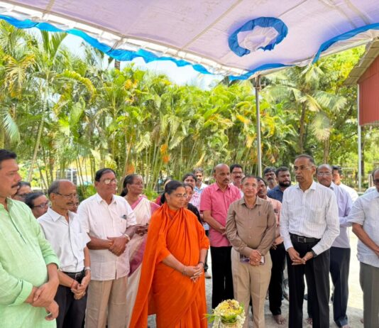 ಮೇ 28ರಂದು ಅಮ್ಮ ಮಂಗಳೂರಿಗೆ : ಚಪ್ಪರ ಮುಹೂರ್ತ