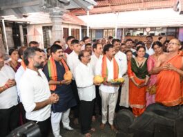 ಪ್ರಧಾನಿ ನರೇಂದ್ರ ಮೋದಿಯವರ 4,399 ದಿನಗಳ ಯಶಸ್ವಿ ಆಡಳಿತ: ಬಿಜೆಪಿ ವತಿಯಿಂದ ಕದ್ರಿ ದೇವಸ್ಥಾನದಲ್ಲಿ ವಿಶೇಷ ರಂಗ ಪೂಜೆ