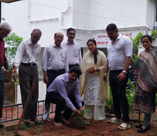 ರೆಡ್ಕ್ರಾಸ್ನಿಂದ ಪರಿಸರ ದಿನಾಚರಣೆ