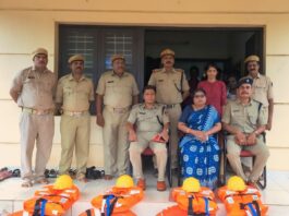 ಗೃಹರಕ್ಷಕದಳ ಕಛೇರಿಯಲ್ಲಿ ಪ್ರವಾಹ ರಕ್ಷಣಾ ತಂಡದ ಪೂರ್ವಸಿದ್ಧತೆ